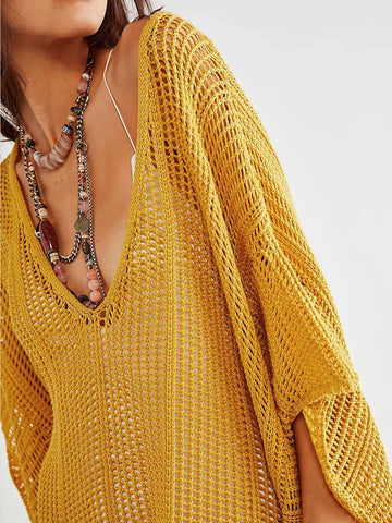 Cabana Cocktail Crochet Poncho - Shopmossrose